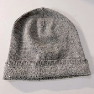 Calvin Klein sparkly gem knit hat